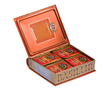 Breakfast Tea - Tea Book - Asia - 32 Enveloped Tea Bags - 4 Flavours