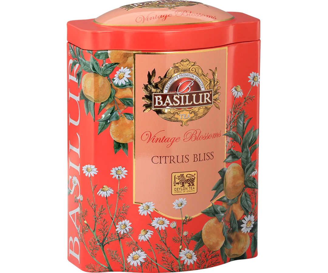 Vintage Blossoms Citrus Bliss - Black Tea - 100g Loose Leaf