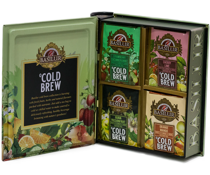The Cold Brew Assortment Tea Book - 32 Enveloped Tea Bags