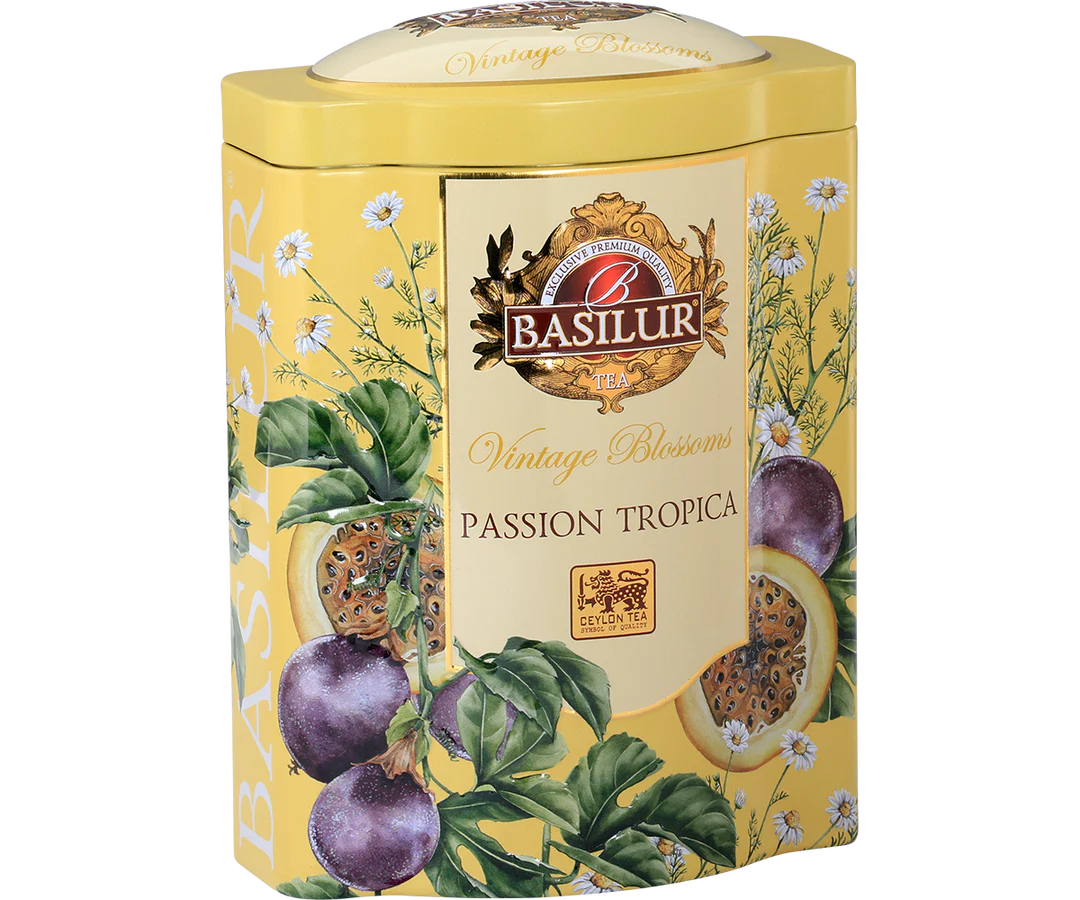 Vintage Blossoms Passion Tropica - Green Tea - 100g Loose Leaf