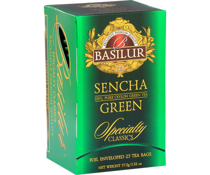 Specialty Classics - Sencha Ceylon Green Tea - 25 Enveloped Tea Bags