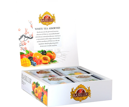White Tea Collection - 40 Enveloped Tea Bags - 4 Flavours